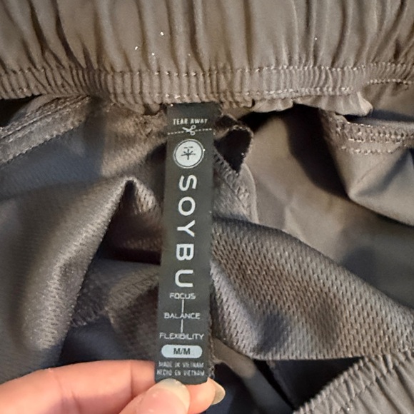 Soybu Men's Charcoal Joggers - Picture 4 of 4